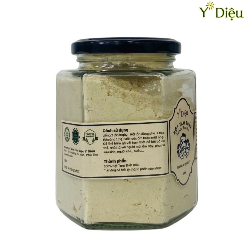 BỘT TAM THẤT BẮC Y DIỆU, THẢO MỘC GIÚP BỔ MÁU, TIÊU Ứ